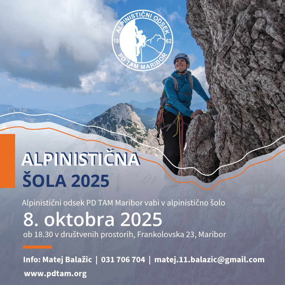 Alpinistična šola 2025